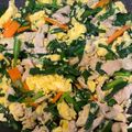 なんだっけママさん's cooksnap of when they made 時短！豚肉とニラと卵の炒め物.