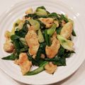 まんまるまうちゃん's cooksnap of when they made やわらか胸肉！葉玉ねぎの炒め物.