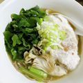 ｐeach's cooksnap of when they made 簡単うどん・そばの温かいかけつゆ.
