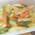 yuri0311's cooksnap of when they made じゃがいもと人参とピーマンの彩りきんぴら.