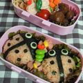 ゆ☆み☆ママ's cooksnap of when they made キャラ弁★てんとうむし☆おにぎり★.