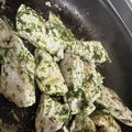 みきんどる's cooksnap of when they made 柔らかジューシー！鶏むね肉の青のり塩焼き.