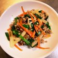 のえもゆ's cooksnap of when they made ザーサイと豚ひき肉炒めでさっぱり.