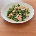 Etsu☆ko's cooksnap of when they made ほんだしで春菊堪能！春菊と豚の炒め。.