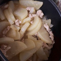 クック8M9SWP☆'s cooksnap of when they made 豚バラ大根のとろみ煮。薄切り肉で手軽に♪.