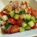 mamihana13's cooksnap of when they made 長芋ときゅうり、トマトの和風サラダ♬.