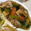 そよかぜMLQ's cooksnap of when they made 鶏、小松菜、厚揚げの生姜あんかけ♡簡単！.