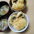 よちりん's cooksnap of when they made ☆はものてんぷら、天丼.