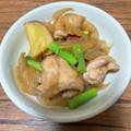 moguy's cooksnap of when they made さつまいもと鶏肉の煮物.