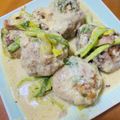 クックSOIGW9☆'s cooksnap of when they made ミートボールとほうれん草のクリーム煮.