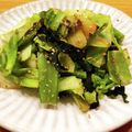 かなりんココりん's cooksnap of when they made わかめでヘルシー！小松菜とキャベツの炒め.