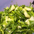dolphinmasa's cooksnap of when they made 春菊とリンゴのサラダ.
