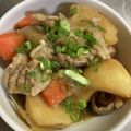クックBYP84K☆'s cooksnap of when they made 油不使用かんたん肉じゃが.