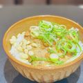 西＊絵子's cooksnap of when they made おつまみにも♪柚子胡椒納豆in揚げ玉☆.