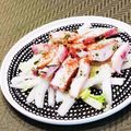 Dellaたん's cooksnap of when they made イカ焼きと白菜♡レモンがけ♡.