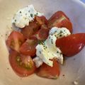 yu🐓's cooksnap of when they made 超簡単☆クリームチーズとトマトのサラダ.