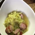 midomega's cooksnap of when they made キャベツとウインナーの洋風ほったらかし煮.
