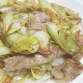 まぶたん's cooksnap of when they made キャベツと豚肉の黒酢炒め.