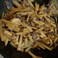 ＋SUN3's cooksnap of when they made こく旨牛こま肉とじゃが芋の炒めもの♪.