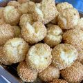ちえ's cooksnap of when they made まるで笑ってる！？中国式ドーナツ開口笑！.