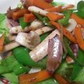 まあくんのおくさん's cooksnap of when they made イカの生姜炒め♪オイスター風味.