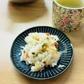 shiho23's cooksnap of when they made 稲荷にタラノメふきのとうコシアブラうこぎ.