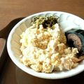 チコリママ's cooksnap of when they made 大葉にんにく醤油のツナ玉丼.