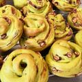 ma2kaboch's cooksnap of when they made 【菓子パン】甘納豆入り★抹茶うずまきパン.
