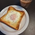 ほか弁ママ's cooksnap of when they made m極上ラピュタパン(目玉焼きトースト).