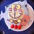 ブーぃ's cooksnap of when they made ドラえもん 立体ケーキ☆.