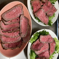 お里ママ's cooksnap of when they made 志麻さんのお鍋で作る簡単ローストビーフ.