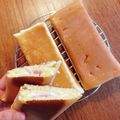 あやこ・む！'s cooksnap of when they made ハムとチーズのロールパンケーキ.