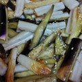 クックZTZ10H☆'s cooksnap of when they made なすと竹輪の甘辛生姜炒め【冷凍作り置き】.