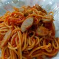 きなきなこ's cooksnap of when they made ☆ワンパン！お手軽トマトパスタ.