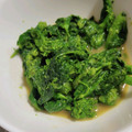 くびごき's cooksnap of when they made 麺つゆで簡単♪菜の花のからし和え.