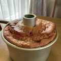 白猫のママちゃん's cooksnap of when they made ノンオイル♪小豆シフォンケーキ.