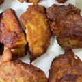 クックX3VQF7☆'s cooksnap of when they made 鶏むね肉で☆ザクザク米粉唐揚げ.