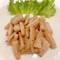 悠LOVE航's cooksnap of when they made れんこんのミックスソルト炒め.