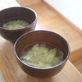 みるく茶's cooksnap of when they made 大根・キャベツの味噌汁♪.
