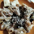 くーまんず's cooksnap of when they made コクうま♡豚肉、なす、厚揚げの甘辛炒め.