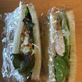 かずくん☆'s cooksnap of when they made 鮭フレークと卵ときゅうりのサンドイッチ.