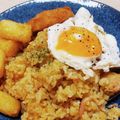 ゆいころままこ's cooksnap of when they made 簡単リメイク♡ 残りカレーでカレー炒飯.