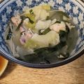クックMQQTNW☆'s cooksnap of when they made 手羽元スープのおいしいタッカンマリ風の鍋.