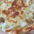 クックGSFSKI☆'s cooksnap of when they made ランチ！簡単！ジャーマンポテト手作りピザ.