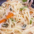 ♡おにぎり♡'s cooksnap of when they made 幼児とランチ☆お鍋一つでクリームパスタ.
