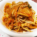 kbmm's cooksnap of when they made もやしのキムチ炒め.