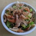 由芽15's cooksnap of when they made レンジで簡単☆小松菜ときのこの煮浸し。.
