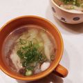 まんまるまうちゃん's cooksnap of when they made 簡単あと1品　生姜と白菜とキノコのスープ.