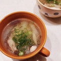 まんまるまうちゃん's cooksnap of when they made 簡単あと1品　生姜と白菜とキノコのスープ.