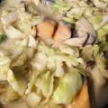 ラフロイグ31年's cooksnap of when they made 豆乳de白菜と鮭のクリーム煮.